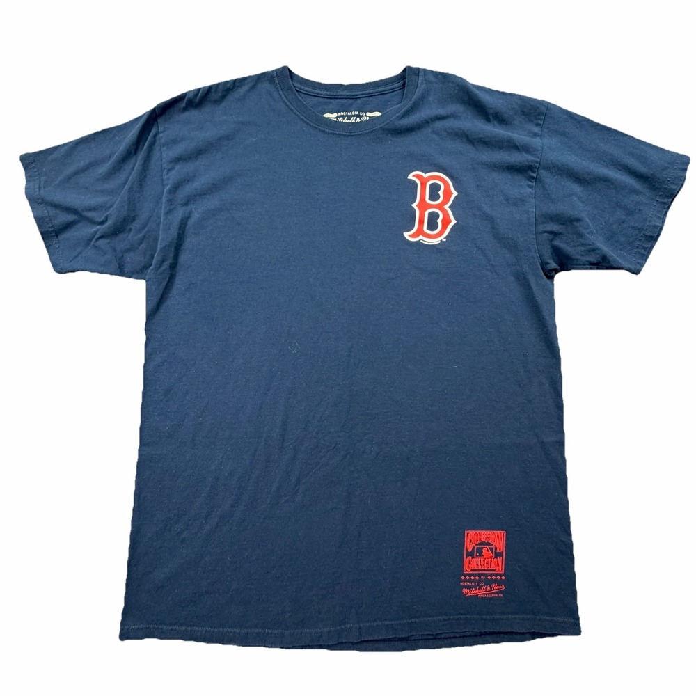 Mitchell & Ness Boston‎ Red Sox Cooperstown Collection T-Shirt XL